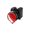 TS2011-1AB10 Переключатель TS2, короткая ручка с подсветкой, 2-х позиционная, без самовозврата, крас