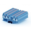 TP6-4-BU Клемма серии TP, сеч. 6 мм, PUSH-in, 4 конт., син.