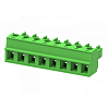 MC-RA5.08H02C-0001 Разъём гнездовой MC, шаг 5.08мм,2 конт., зел.