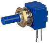 93R1A-R22-A13L Bourns 5kOhm Rotary PotentIometer 1-Gang, Panel Mount (Through Hole), 93R1A-R22-A13L BOURNS
