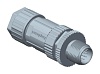 M12A-08BMMA-SL8001 Вилка; M12; PIN: 8; "папа"; код A-DeviceNet / CANopen; на провод AMPHENOL