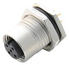 M12A-05PFFP-SF8001 Гнездо, M12, PIN: 5, "мама", код A-DeviceNet / CANDpen, THT, 60В, 4А AMPHENOL