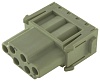 09140063101 Разъем: HAN, модуль, "мама", Han Modular E, PIN: 6, без контактов HARTING