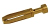 09330006218 Контакт, "мама", позолота, 1мм2, Han E, обжим, 16А, сплав меди HARTING