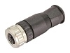 21033192801 Вилка, M12, PIN 8, "мама", код A-DeviceNet / CANopen, на провод HARTING