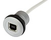 09454521910 Гнездо USB, 22мм, har-port, -25-70°C, d22,3мм, IP20, Дл: 0,5м HARTING