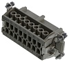 09330162701 Разъем: прямоугольный, "мама", Han E, PIN: 16, 16+PE, размер 16В HARTING