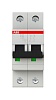 2CDS252001R0635 Авт. выключатель S202-B63, 2P B 63A Icu=10kA 2M