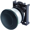 M22-DP-S Переключатель: кнопочный, Фикс.пол: 1, 22мм, черный, Подсвет: нет EATON