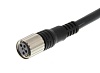 XS3F-M421-405-R Соединительный кабель, M8, PIN 4, прямой, 5м, вилка, 1А, 0-70°C OMRON