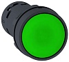 XB7NA31 Переключатель: кнопочный, Фикс.пол: 1, NO, 0,3A/240ВAC, 22мм SCHNEIDER