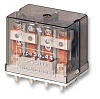 56.44.9.012.0000 Миниатюрное силовое электромеханическое реле; монтаж на печатную плату; 4CO 12A; контакты AgNi; кату FINDER