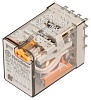 55.34.8.230.0040 Реле электромеханическое, 4PDT, 7A, контакты AgNi, Uобмотки 230В AC FINDER
