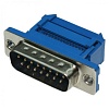 Разъём D-SUB RUICHI DI-15M, 15 контактов
