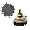 Галетный переключатель RUICHI RCL371-1-1-12, 12 положений, угол поворота 30°, 0.5 А, 30 В,  25 мОм, длина вала 9 мм