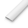 Термоусадочная трубка без клеевого слоя RUICHI, коэффициент усадки 2:1, длина 1 м, диаметр 1 мм, белая