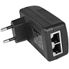 POE-адаптер сетевой RUICHI B002, 2 LAN-порта, 0.5 А, 24 Вт, 220 В, разъем RJ45