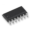 SN74LVC07ADR, Шестиканальный буфер с открытым коллектором, Texas Instruments, корпус  SOIC-14