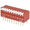 DIP переключатель RUICHI DP-10, серия SWD 3-10